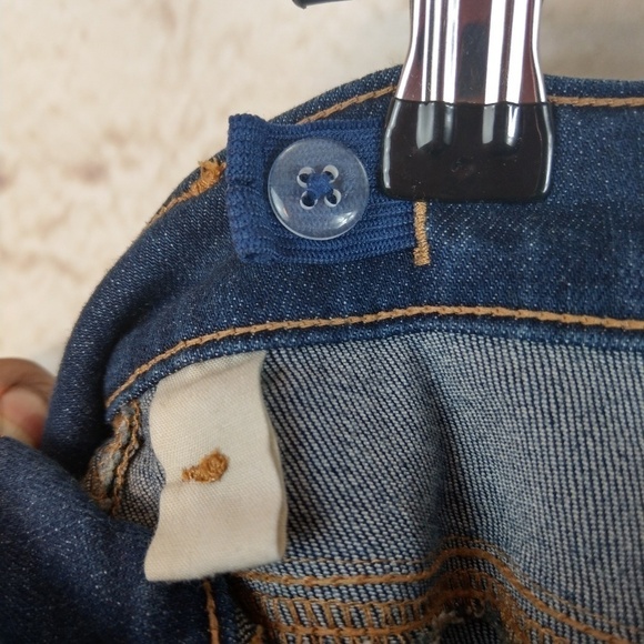 Old Navy girl Rockstar dark wash jeggings - Picture 7 of 8